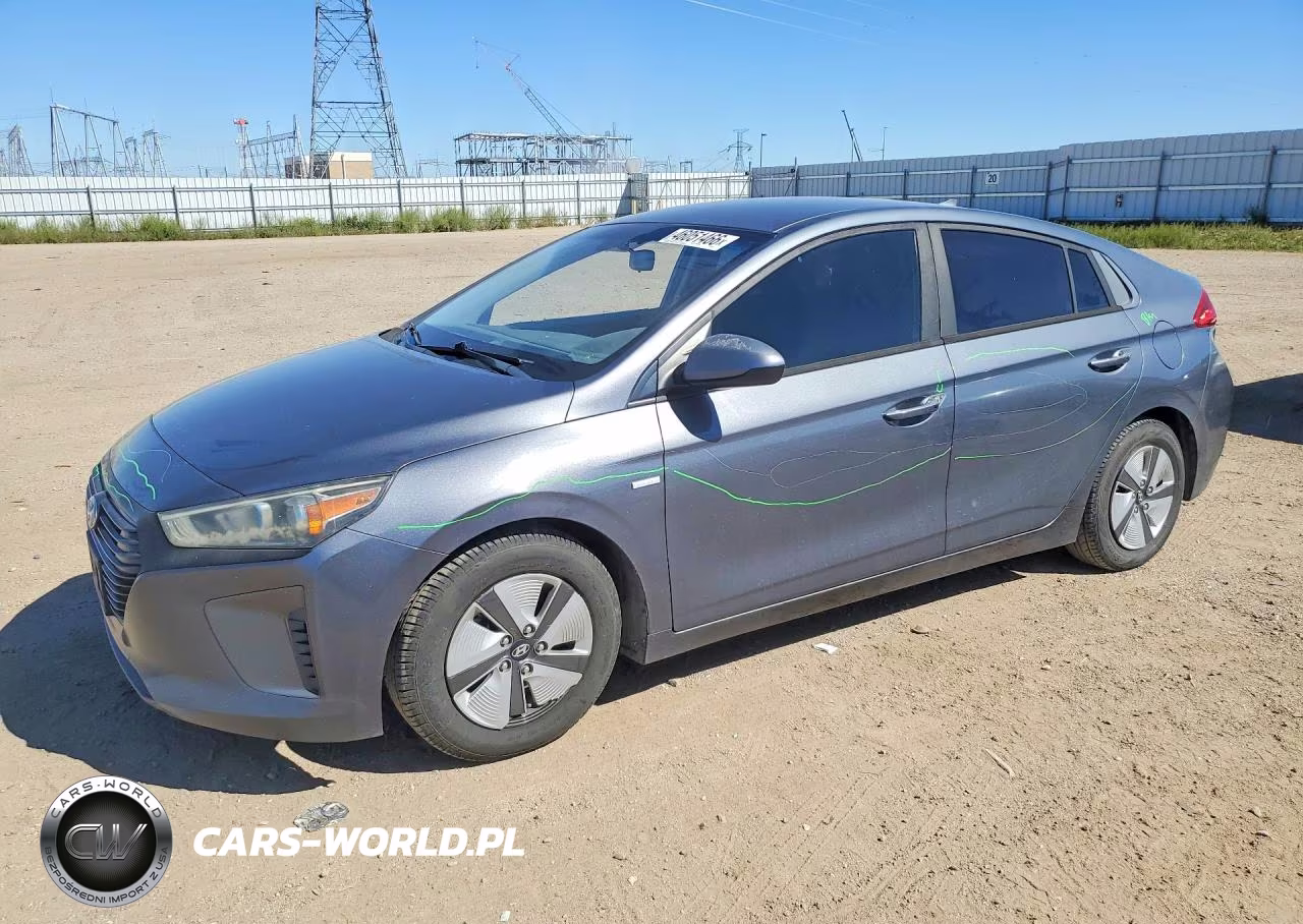 2018 Hyundai Ioniq Hybrid Blue