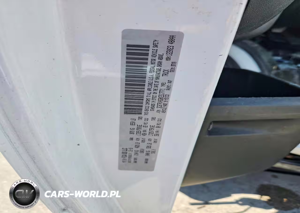 2019 Ram Promaster 1500 Utility - Service Van VIN:3C6TRVAG8KE517771 - 14