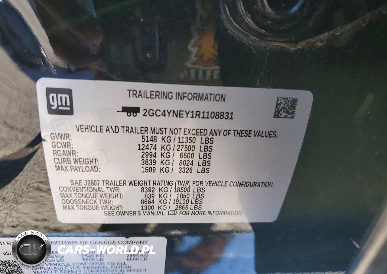 2024 Chevrolet Silverado K2500 Heavy Duty Lt VIN:2GC4YNEY1R1108831 - 12