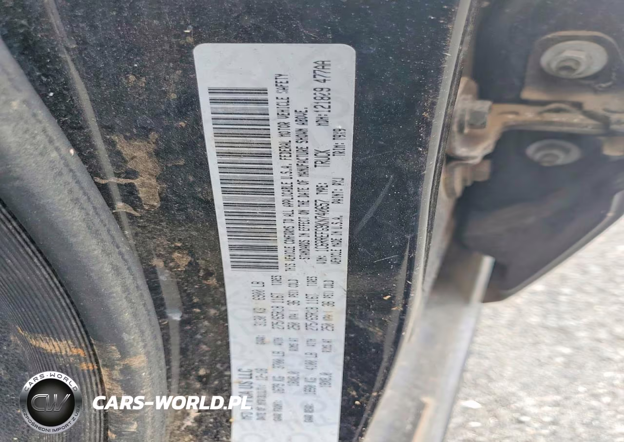 2019 Ram 1500 Big Horn VIN:1C6RREFG9KN740657 - 12
