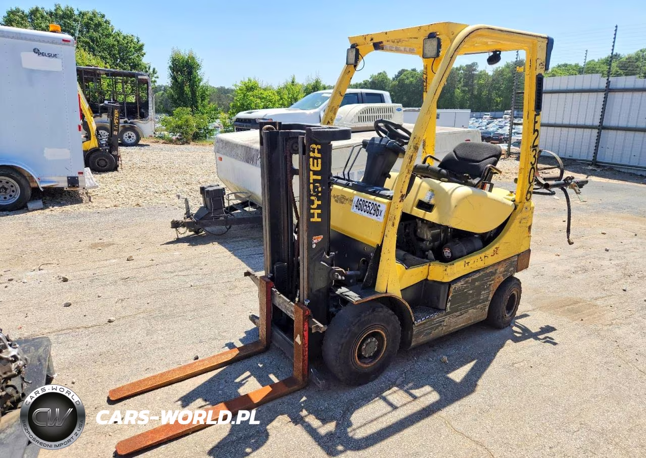 2018 Hyster Forklift VIN:G001V02982S - 2