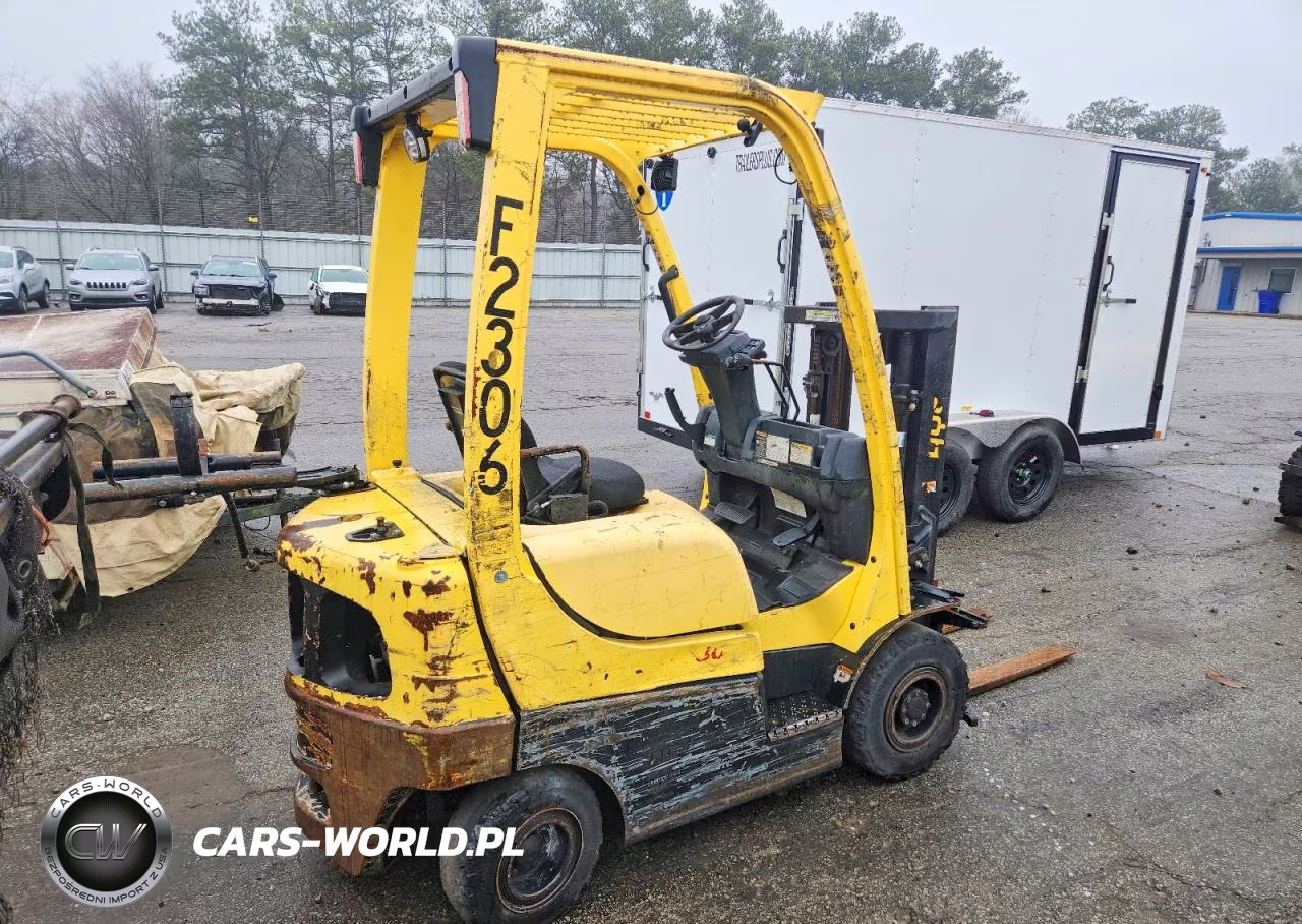 2018 Hyster Forklift VIN:G001V02982S - 4