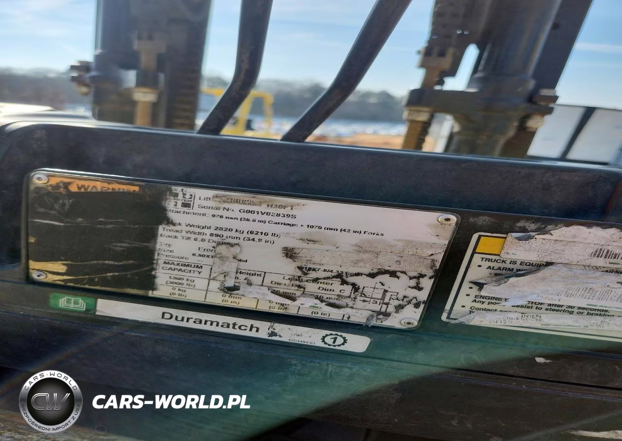 2018 Hyster Forklift VIN:G001V02839S - 10
