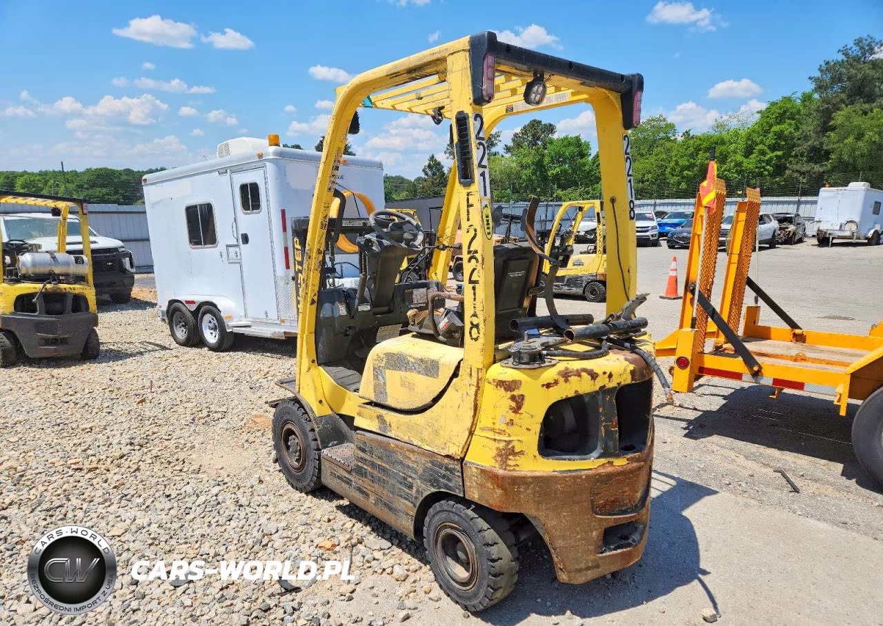 2018 Hyster Forklift VIN:G001V02839S - 3