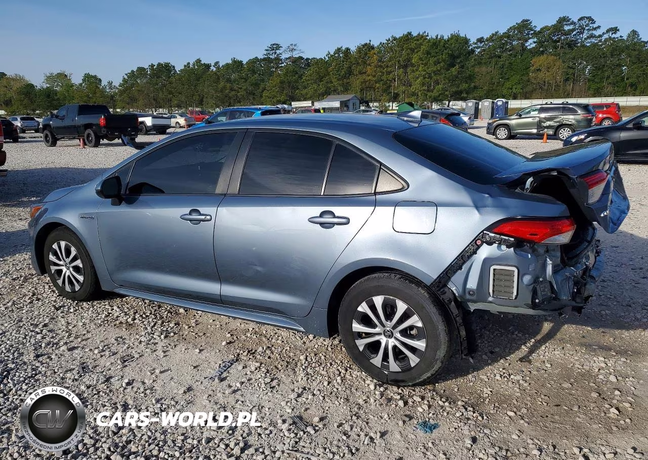 2021 Toyota Corolla Hybrid Le VIN:JTDEAMDE3MJ020971 - 2