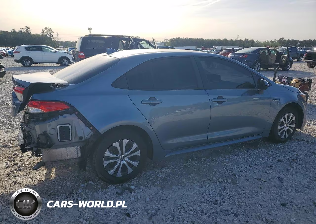 2021 Toyota Corolla Hybrid Le VIN:JTDEAMDE3MJ020971 - 3