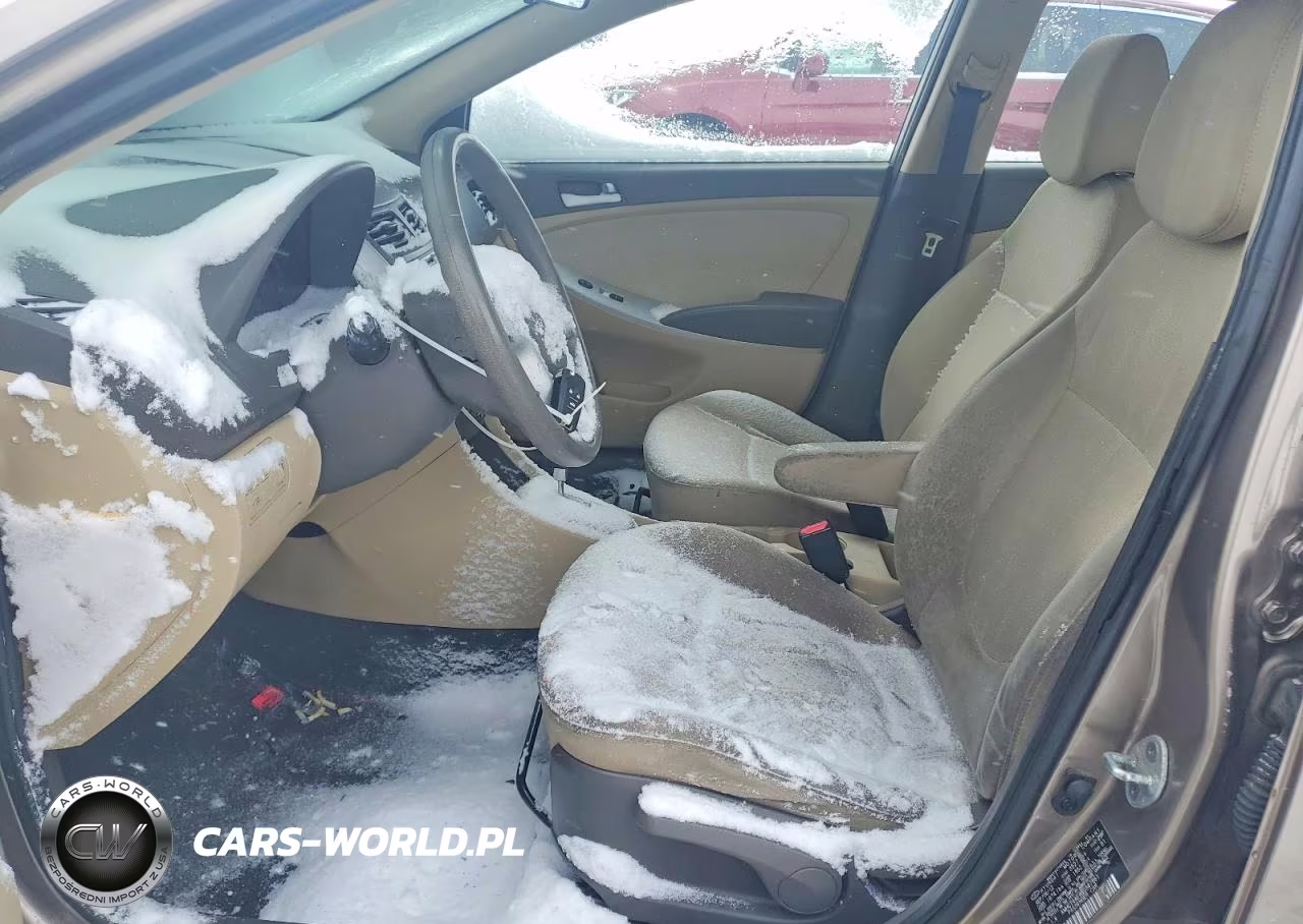 2013 Hyundai Accent Gls VIN:KMHCT4AE9DU347861 - 7