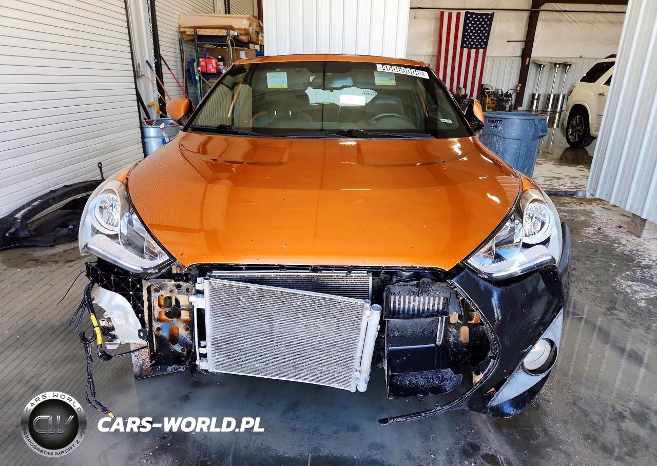 2016 Hyundai Veloster Turbo VIN:KMHTC6AEXGU287251 - 5
