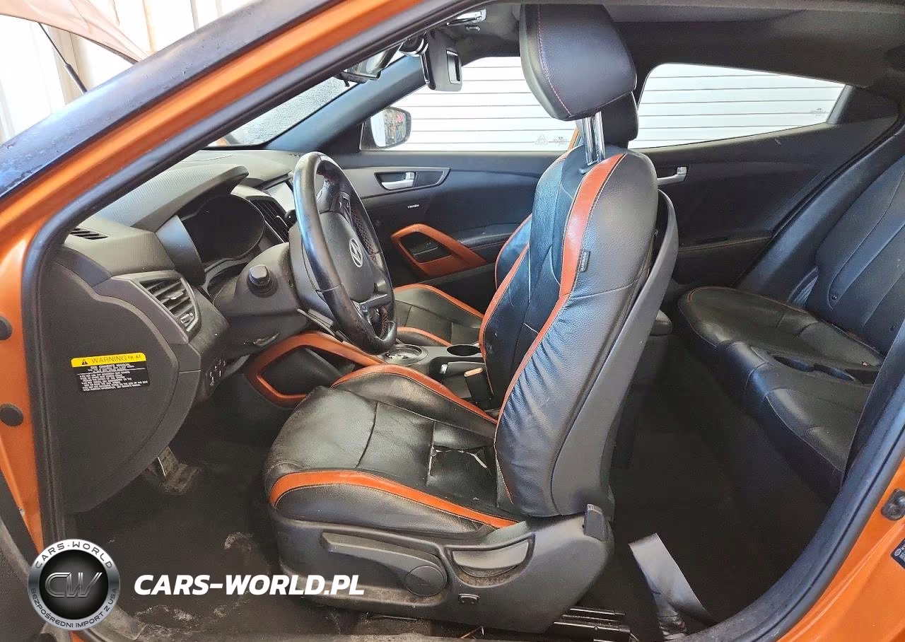 2016 Hyundai Veloster Turbo VIN:KMHTC6AEXGU287251 - 7