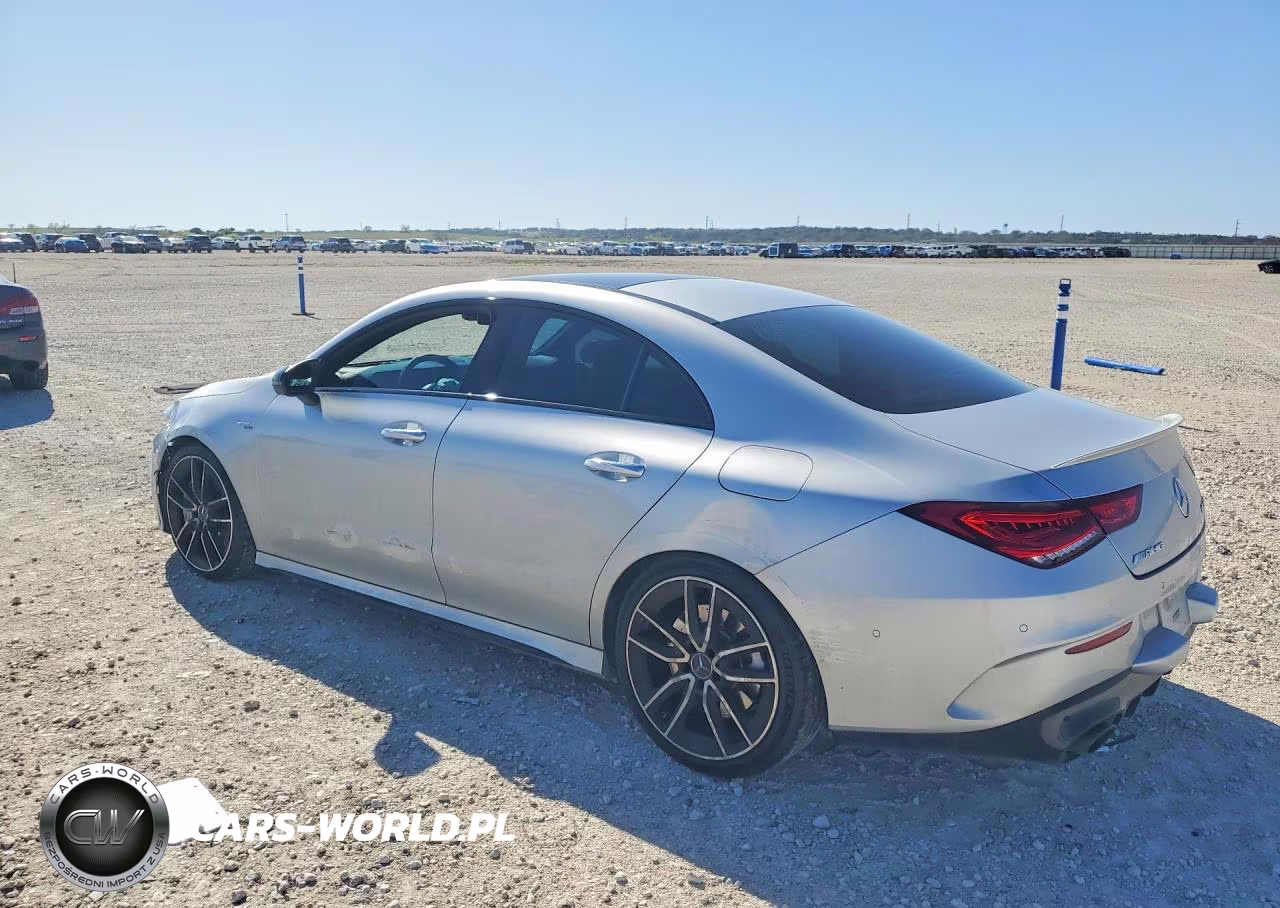 2021 Mercedes-Benz Cla Amg 35 4Matic VIN:W1K5J5BB8MN186819 - 2