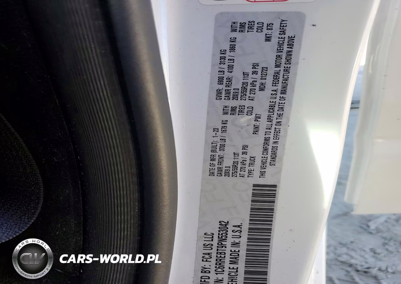 2023 Ram 1500 Big Horn VIN:1C6RREBT9PN553042 - 13