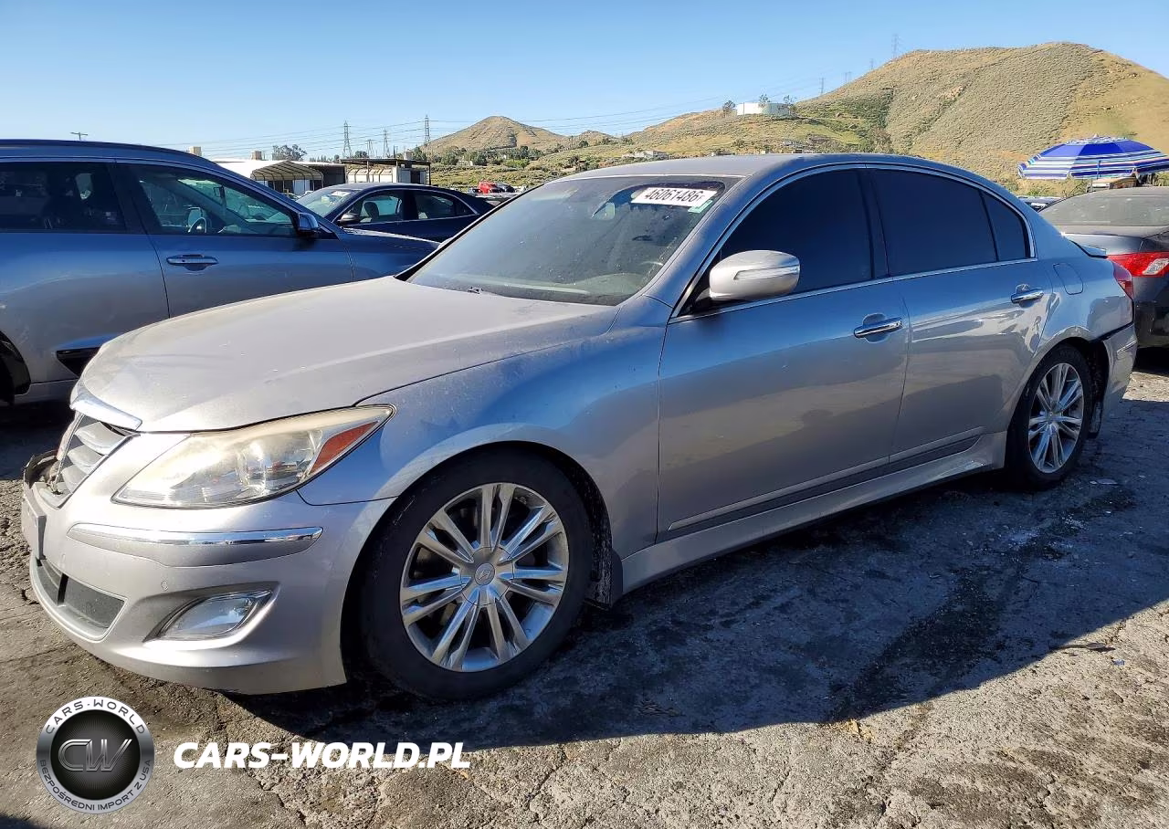 2012 Hyundai Genesis 3.8L V6 VIN:KMHGC4DD1CU171665 - 1