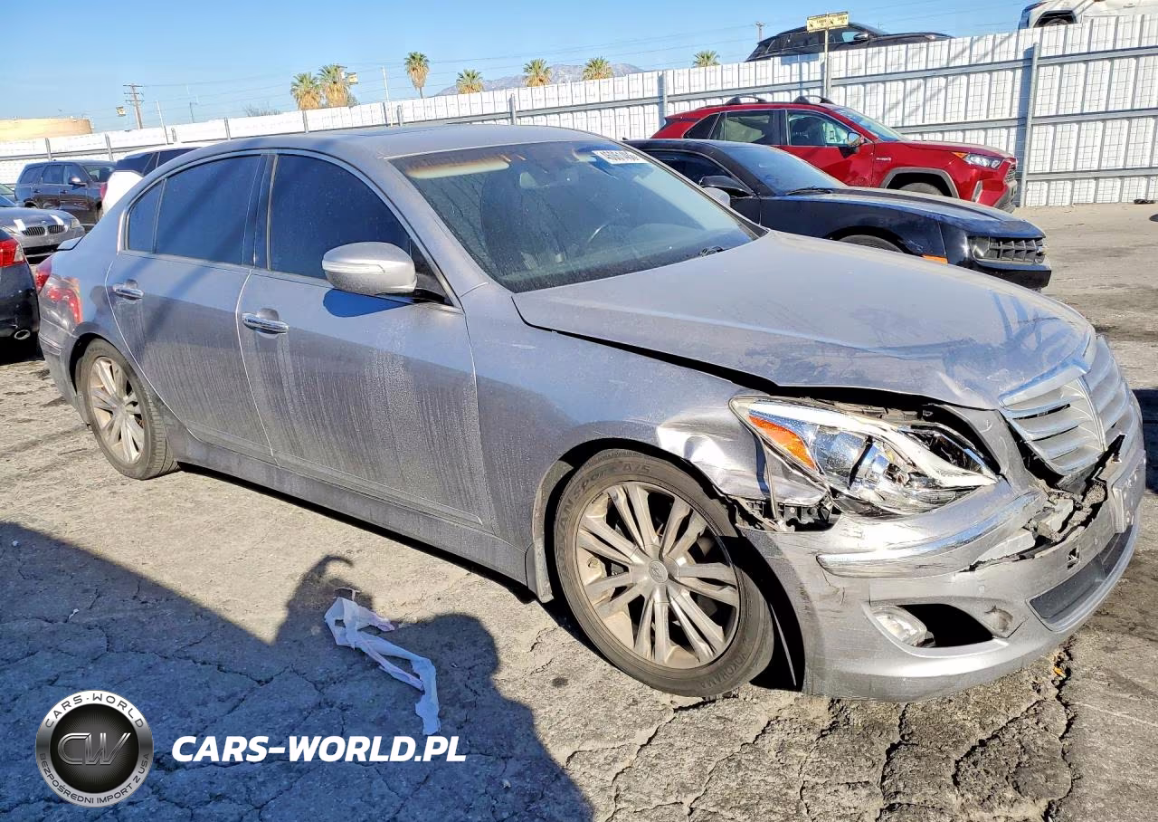 2012 Hyundai Genesis 3.8L V6 VIN:KMHGC4DD1CU171665 - 4