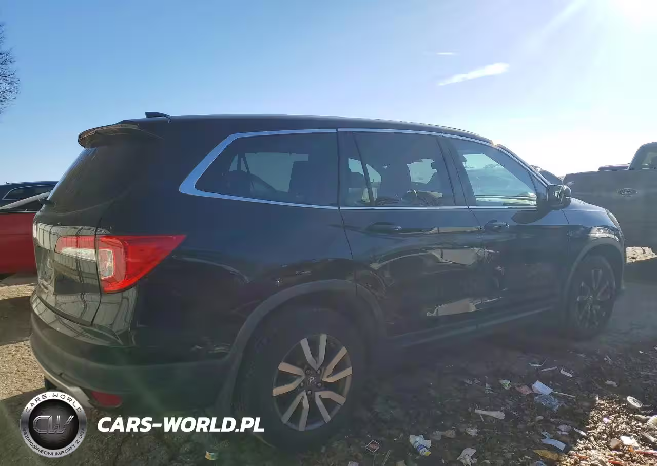 2019 Honda Pilot Exl VIN:5FNYF5H53KB042892 - 3