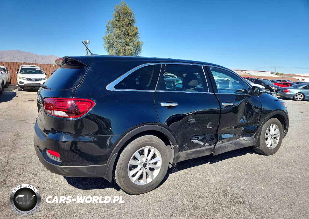 2019 Kia Sorento Lx VIN:5XYPG4A34KG549546 - 3