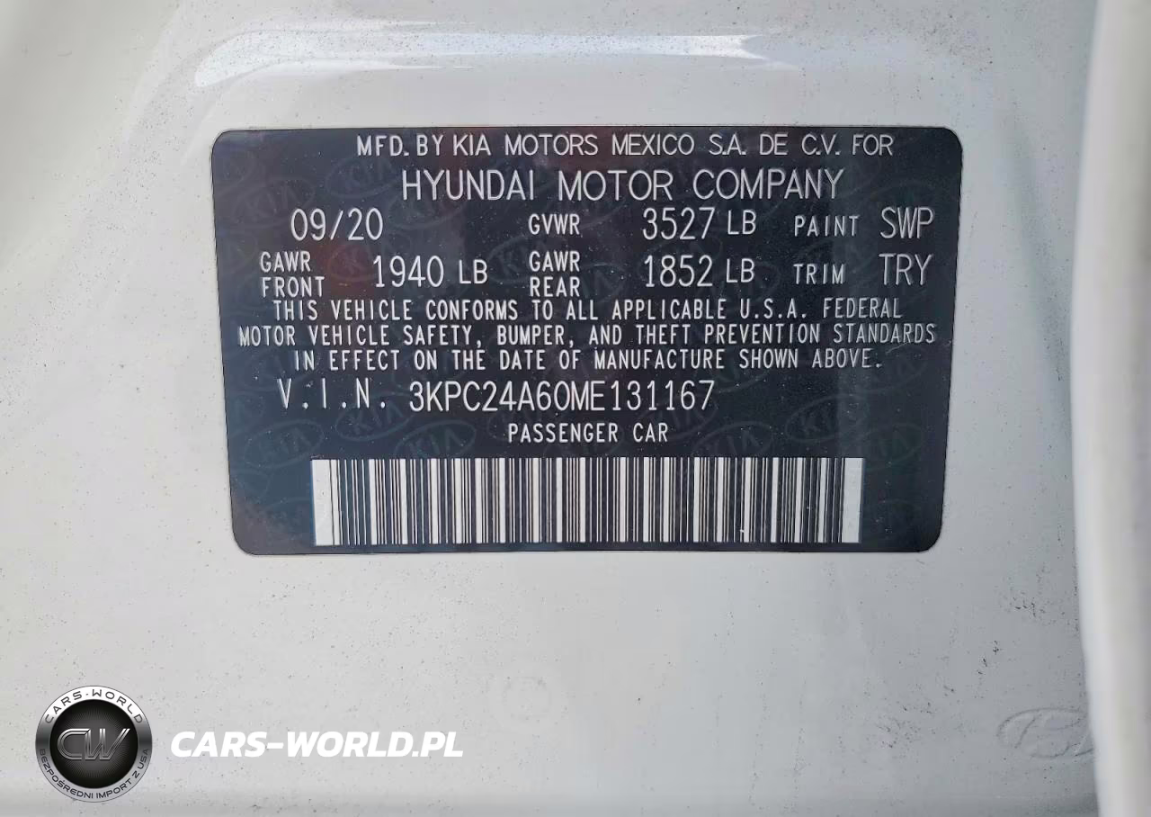 2021 Hyundai Accent Se VIN:3KPC24A60ME131167 - 12