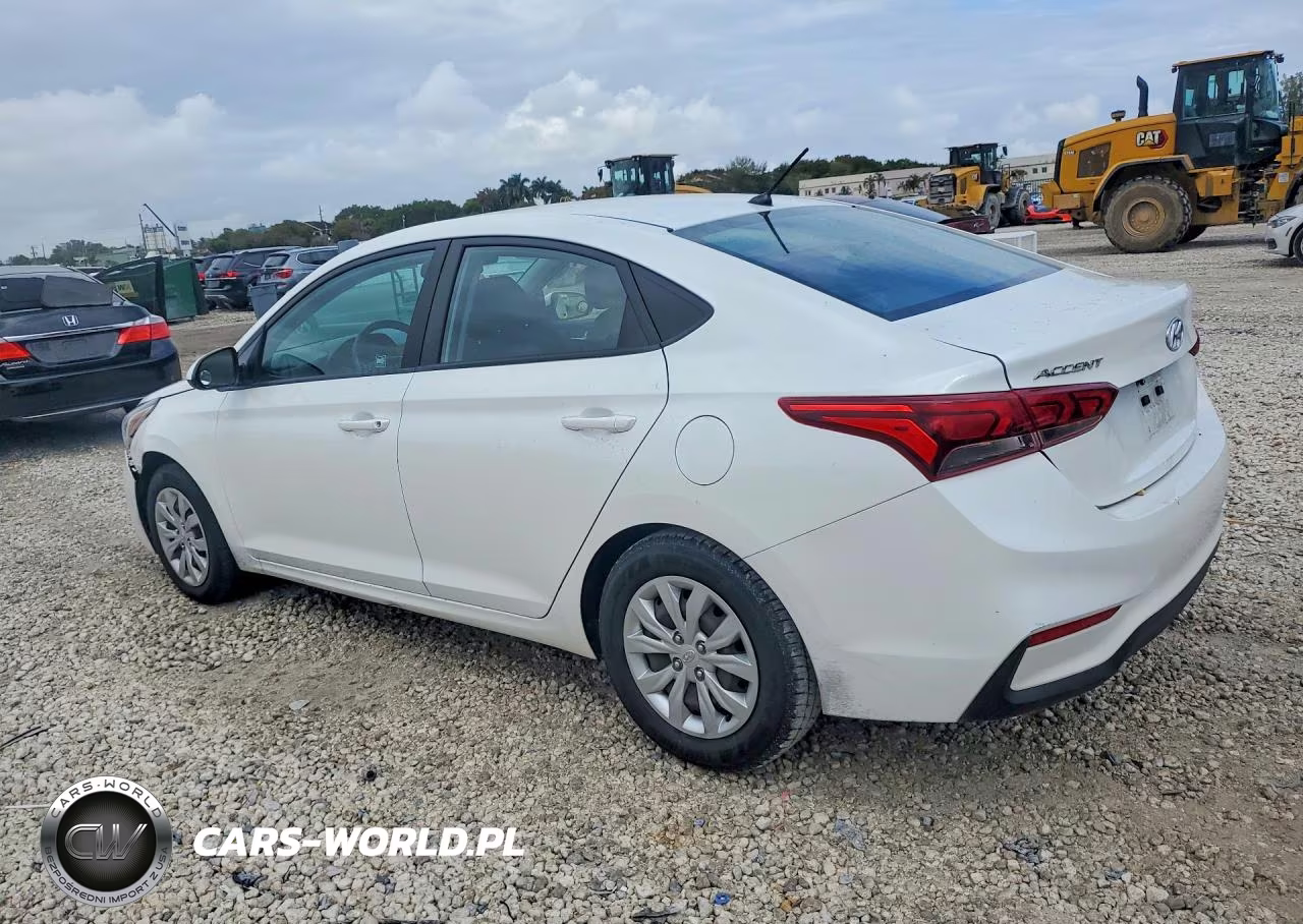 2021 Hyundai Accent Se VIN:3KPC24A60ME131167 - 2