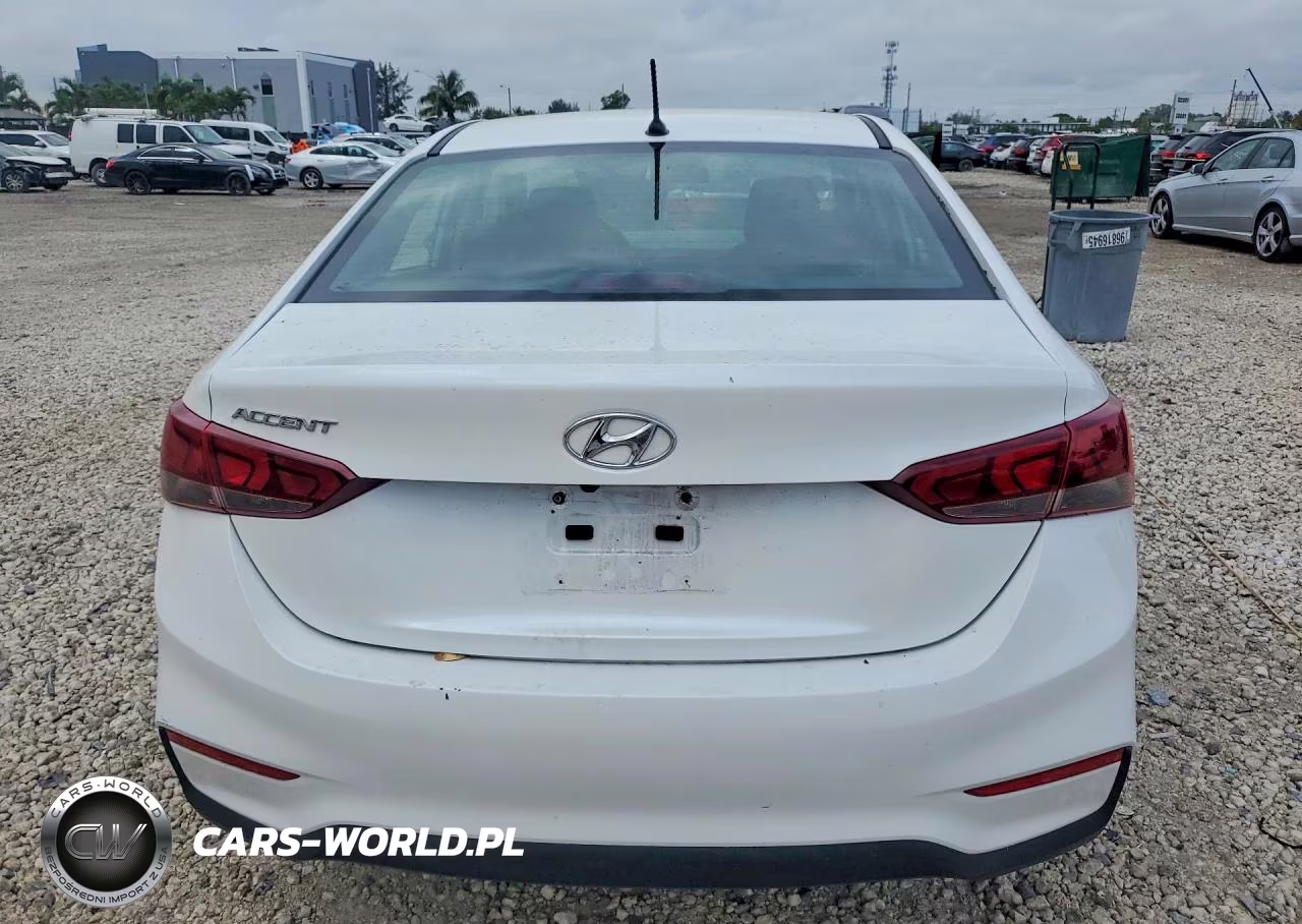 2021 Hyundai Accent Se VIN:3KPC24A60ME131167 - 6