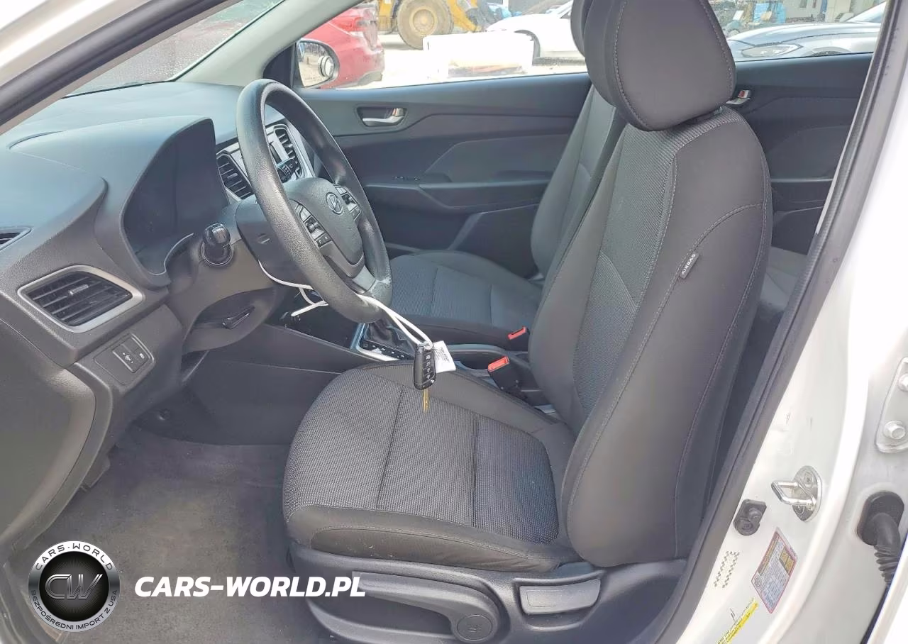 2021 Hyundai Accent Se VIN:3KPC24A60ME131167 - 7