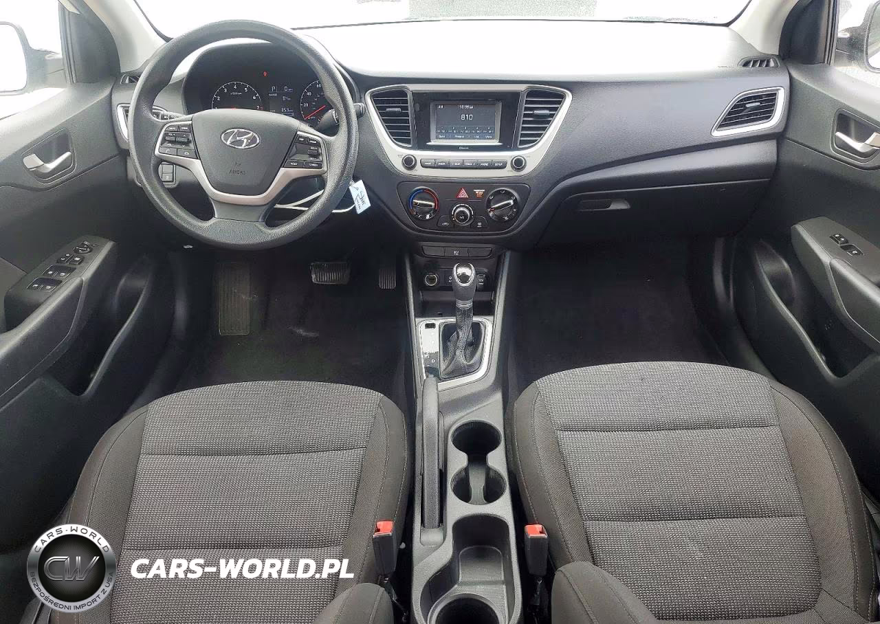 2021 Hyundai Accent Se VIN:3KPC24A60ME131167 - 8