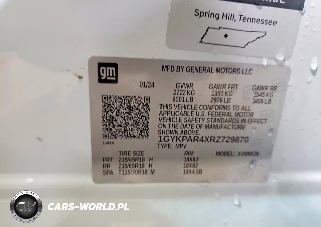 2024 Cadillac Xt6 Luxury VIN:1GYKPAR4XRZ729870 - 13