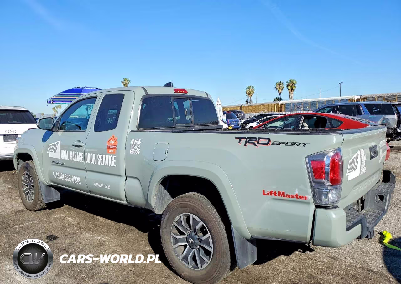 2022 Toyota Tacoma Trd Sport VIN:3TYRZ5CN5NT021887 - 2