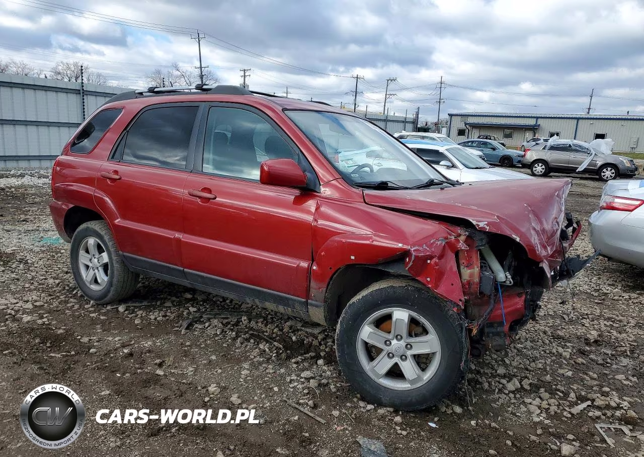 2009 Kia Sportage Lx VIN:KNDJF723897594098 - 4