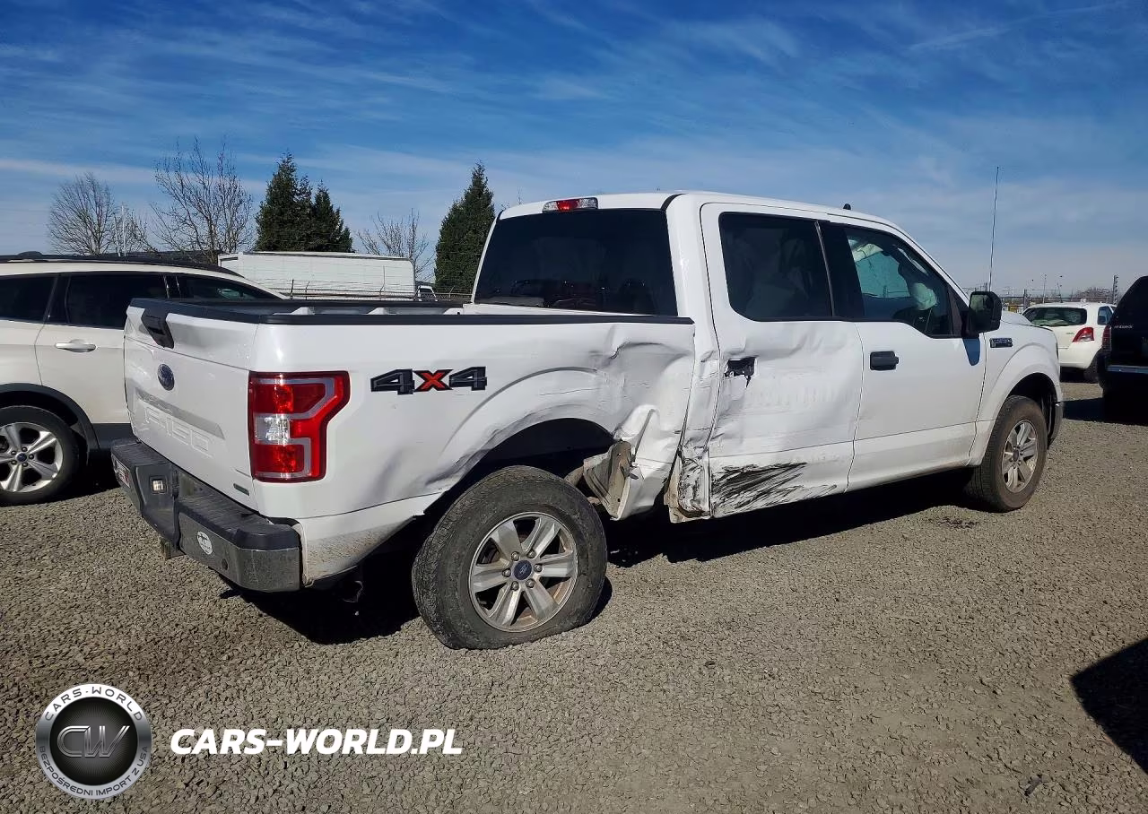 2019 Ford F150 Supercrew VIN:1FTEW1E44KFA21276 - 3