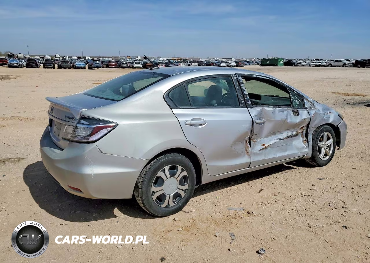2013 Honda Civic Hybrid VIN:19XFB4F21DE001515 - 3