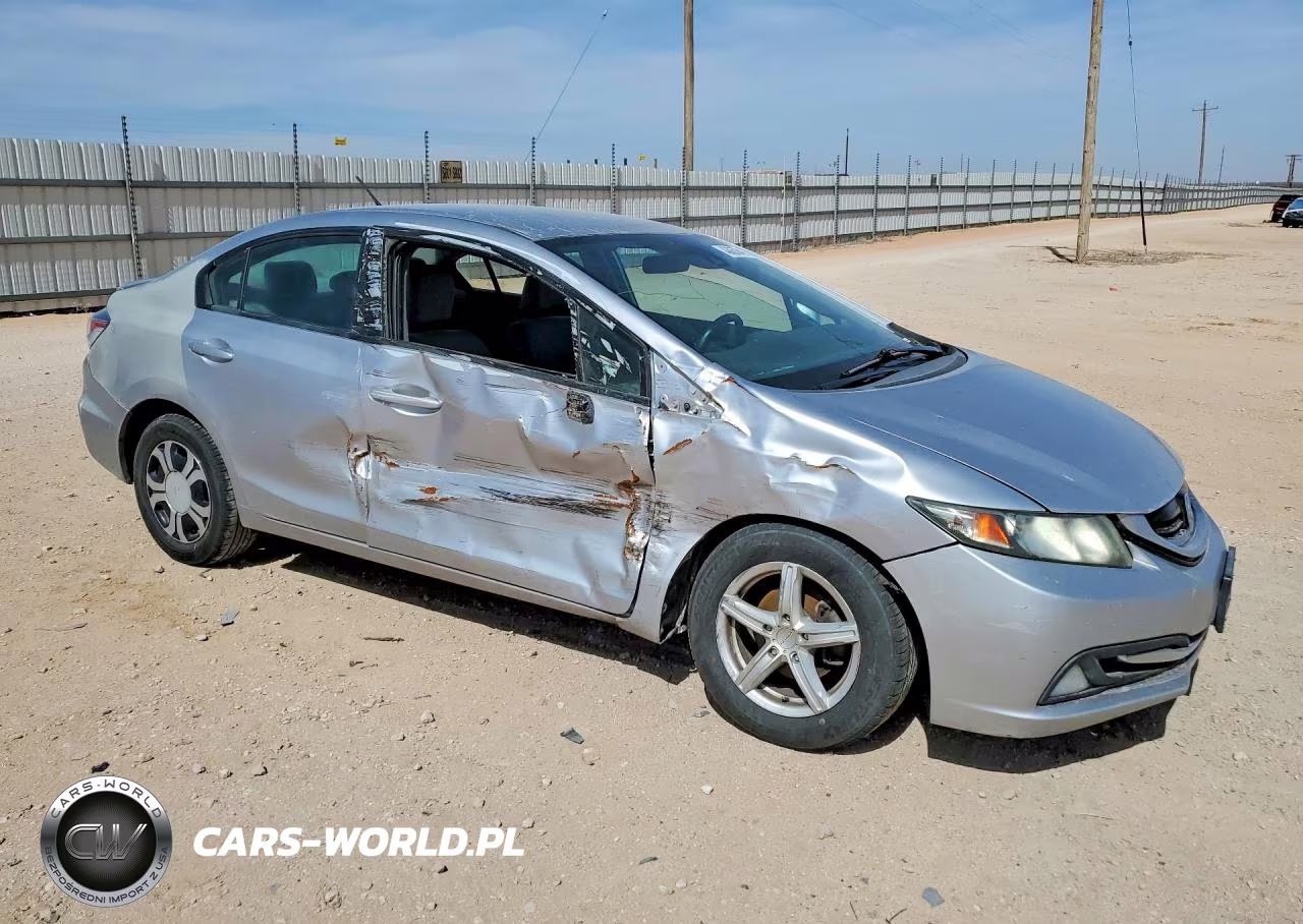 2013 Honda Civic Hybrid VIN:19XFB4F21DE001515 - 4