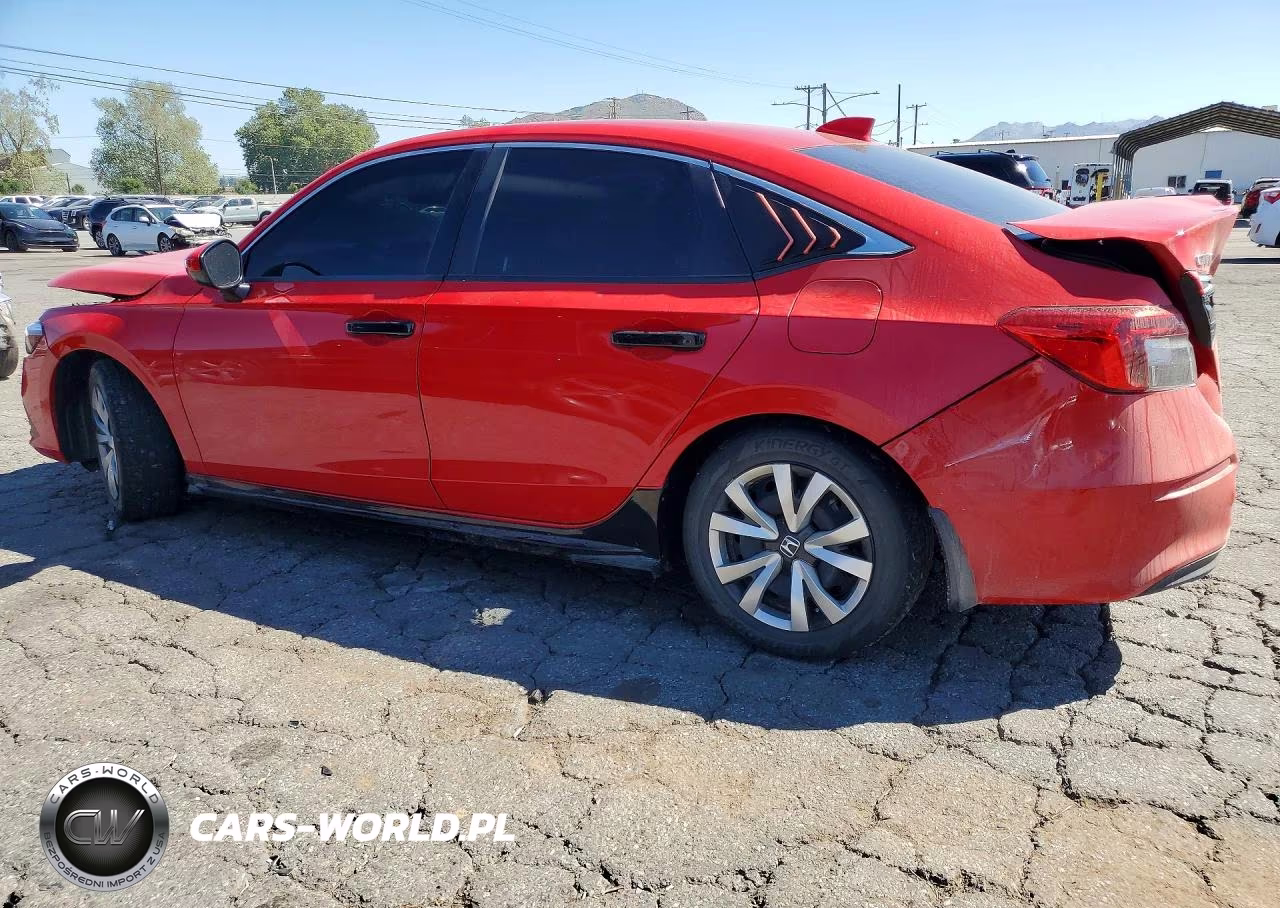 2023 Honda Civic Lx VIN:2HGFE2F24PH569375 - 2