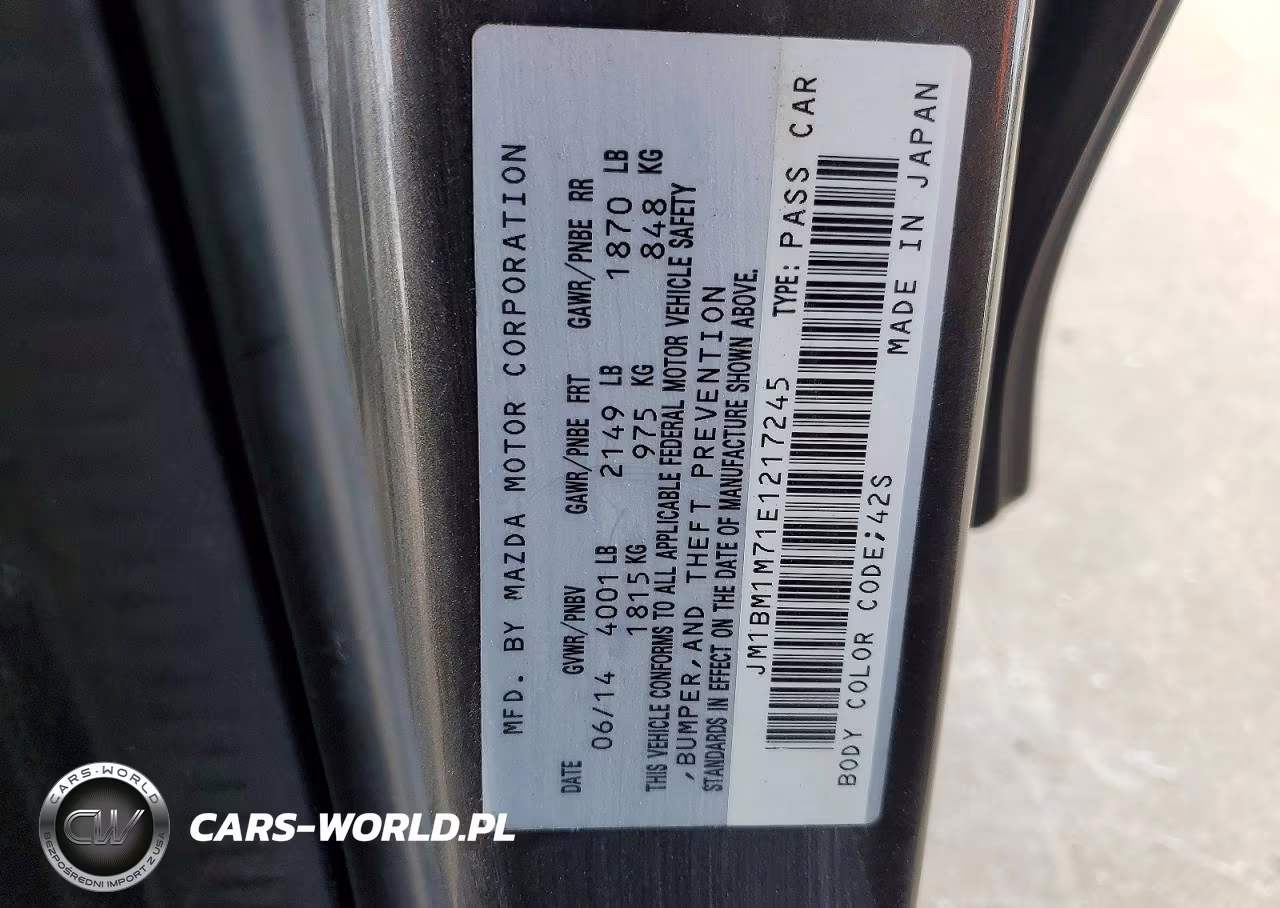 2014 Mazda 3 Grand Touring VIN:JM1BM1M71E1217245 - 12