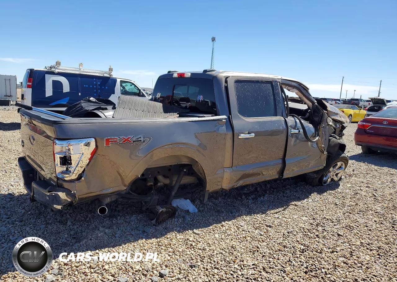 2022 Ford F150 Supercrew VIN:1FTFW1E85NFA47784 - 3