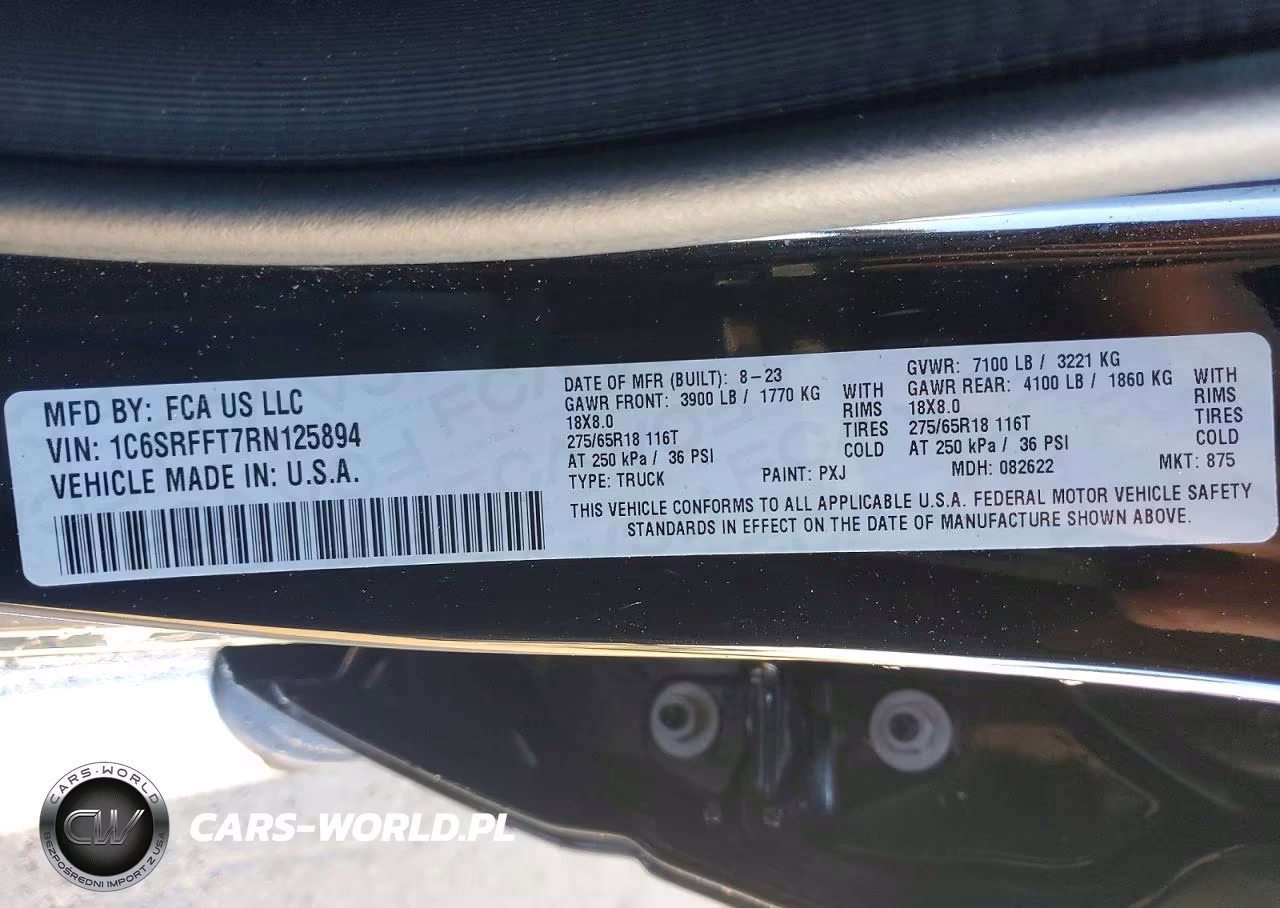 2024 Ram 1500 Big Horn VIN:1C6SRFFT7RN125894 - 12