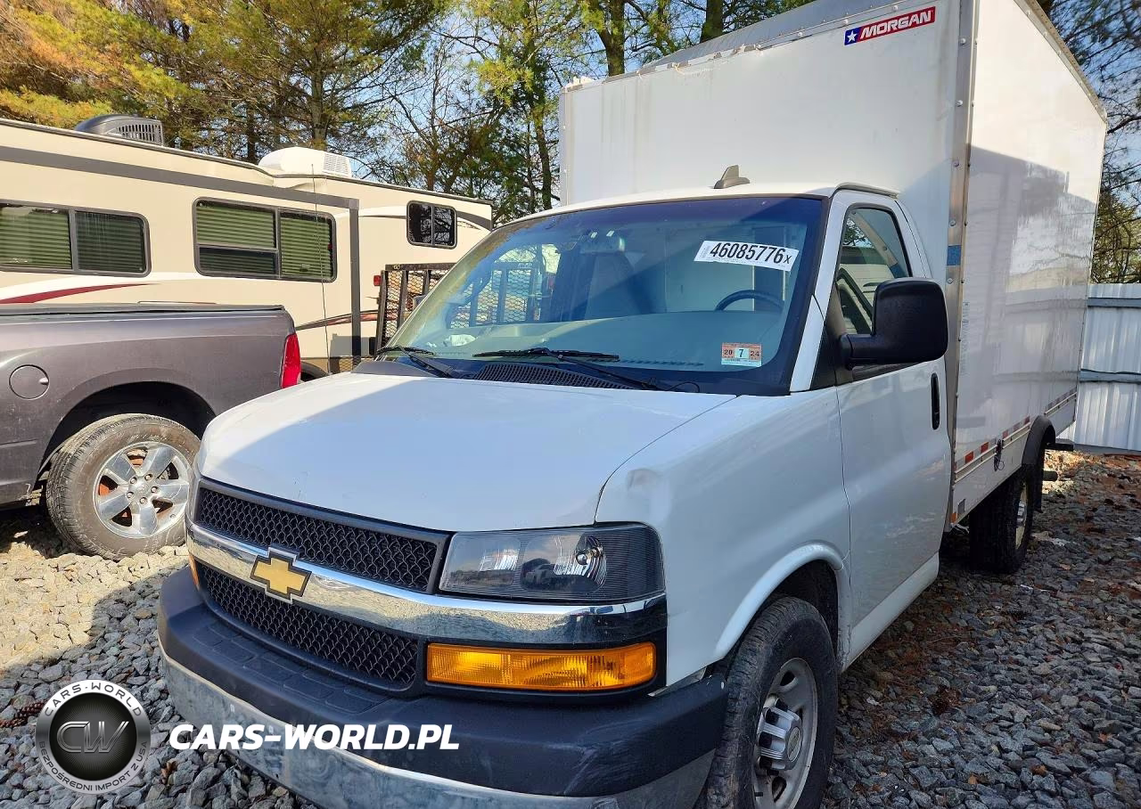 2021 Chevrolet Express G3500 Box Truck VIN:1GB0GRFP3M1193625 - 1