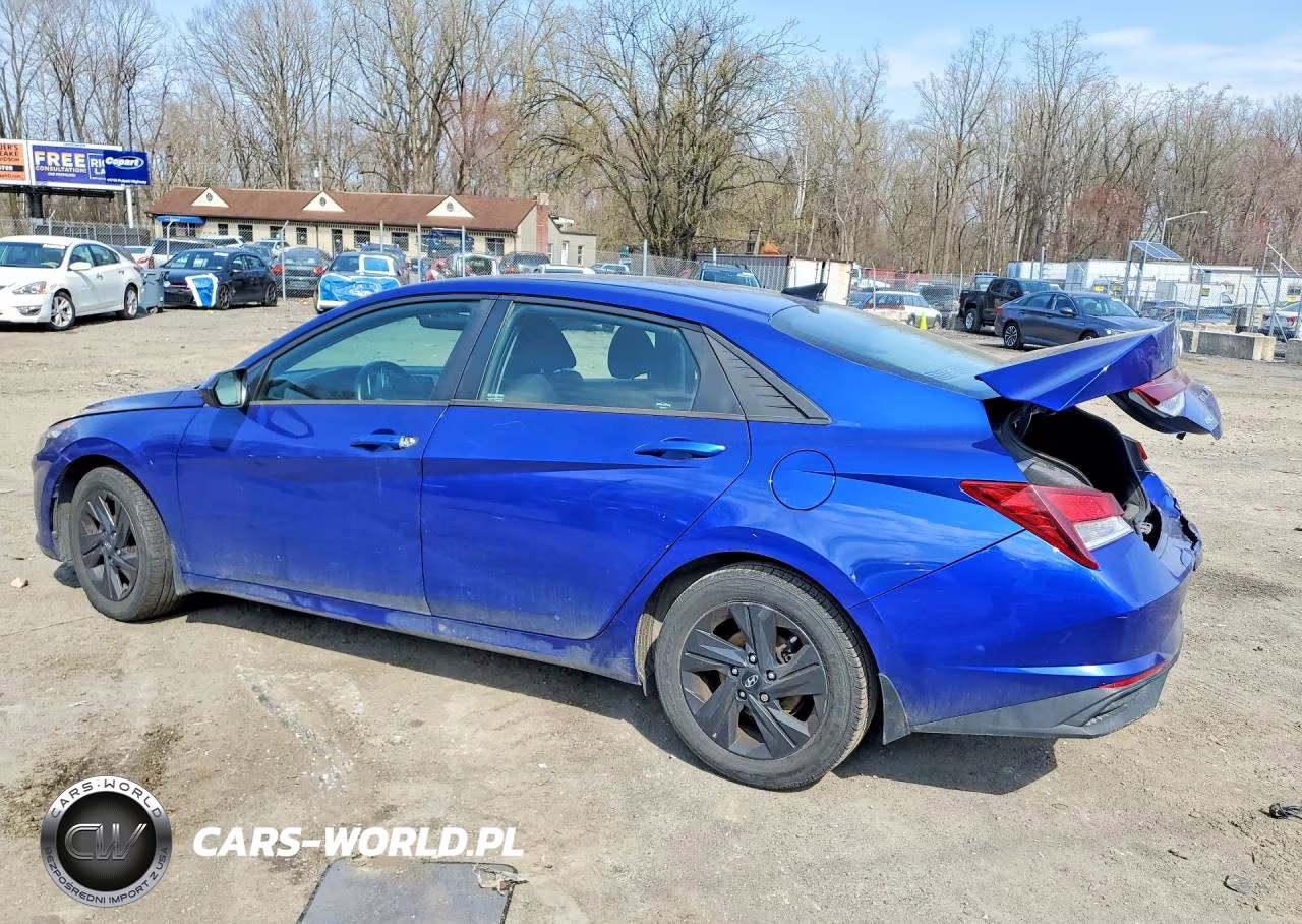 2022 Hyundai Elantra Sel VIN:5NPLS4AG7NH056635 - 2