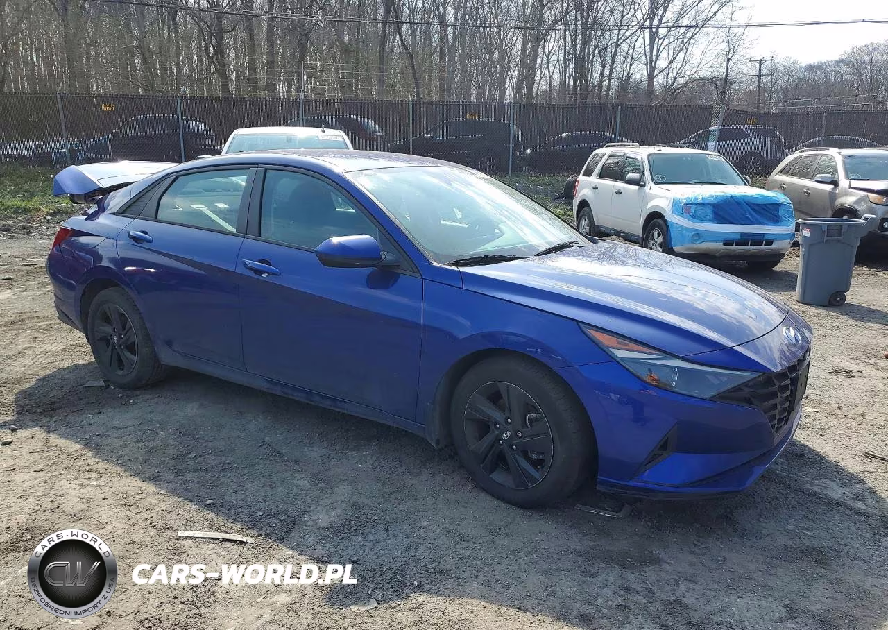 2022 Hyundai Elantra Sel VIN:5NPLS4AG7NH056635 - 4