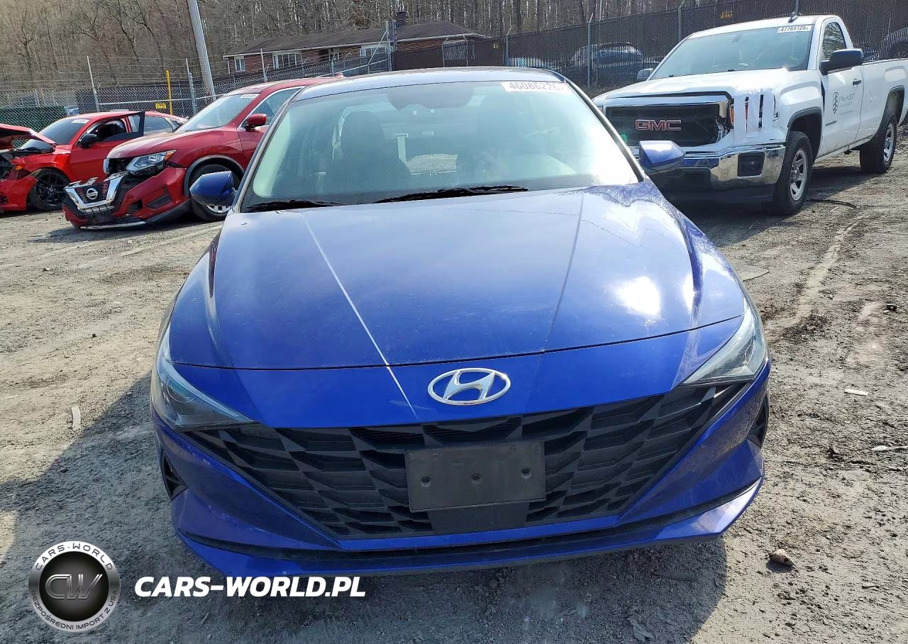 2022 Hyundai Elantra Sel VIN:5NPLS4AG7NH056635 - 5