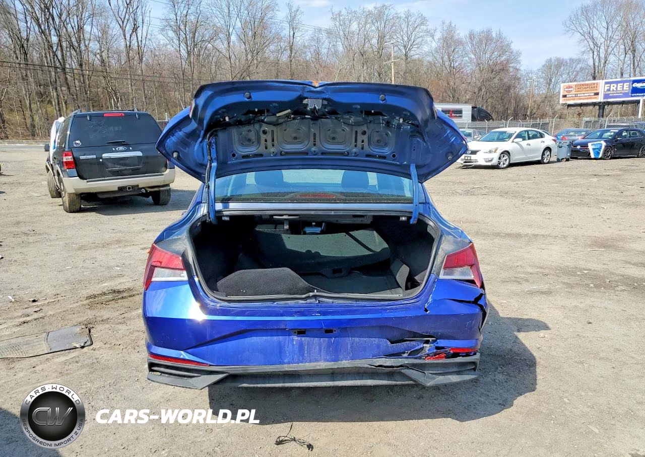 2022 Hyundai Elantra Sel VIN:5NPLS4AG7NH056635 - 6