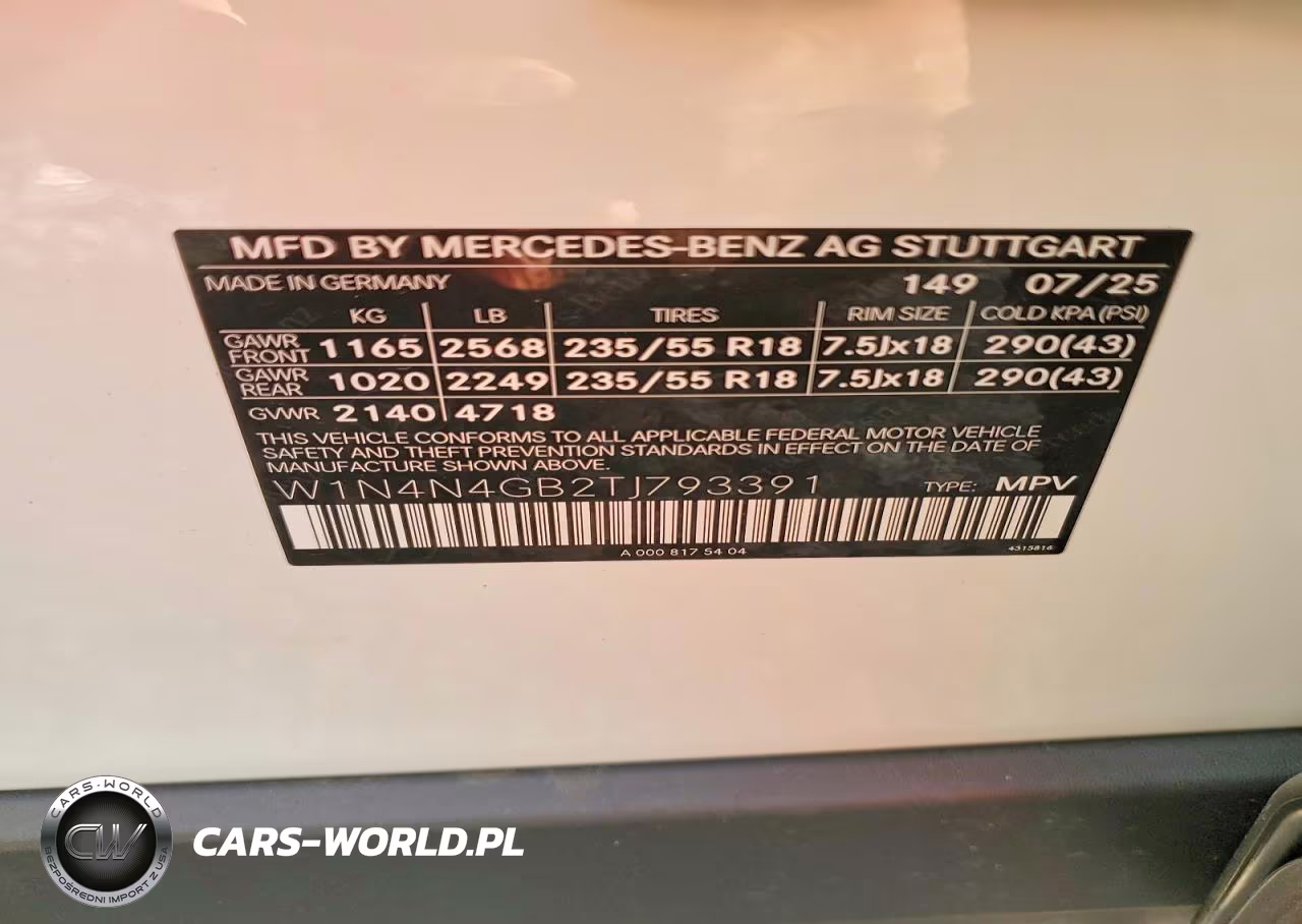 2026 Mercedes-Benz Gla 250 VIN:W1N4N4GB2TJ793391 - 13