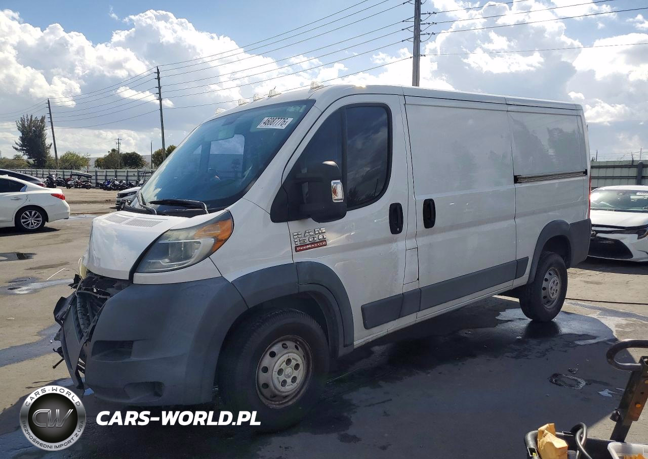 2015 Ram Promaster 1500 Utility - Service Van