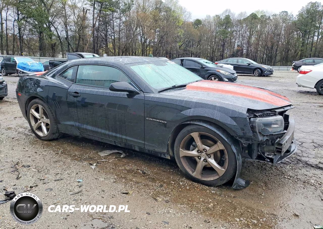 2014 Chevrolet Camaro Lt VIN:2G1FG1E36E9254378 - 4