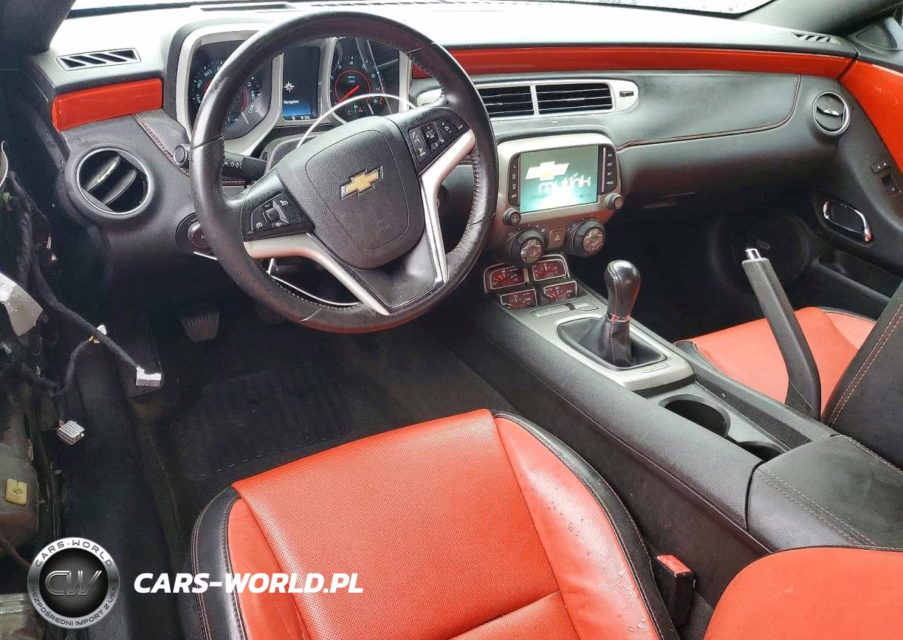 2014 Chevrolet Camaro Lt VIN:2G1FG1E36E9254378 - 8