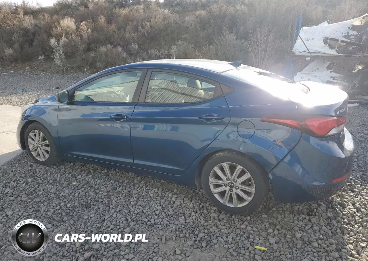 2015 Hyundai Elantra Se VIN:KMHDH4AE3FU451416 - 2