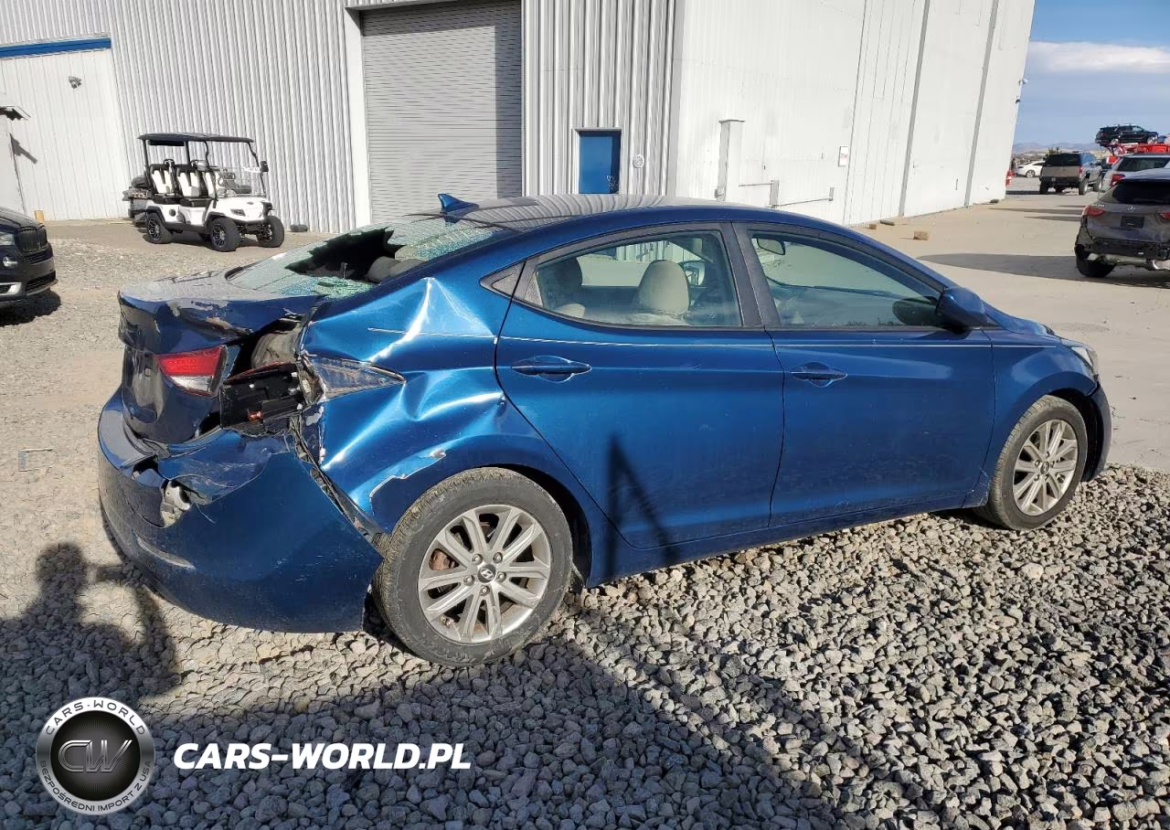2015 Hyundai Elantra Se VIN:KMHDH4AE3FU451416 - 3