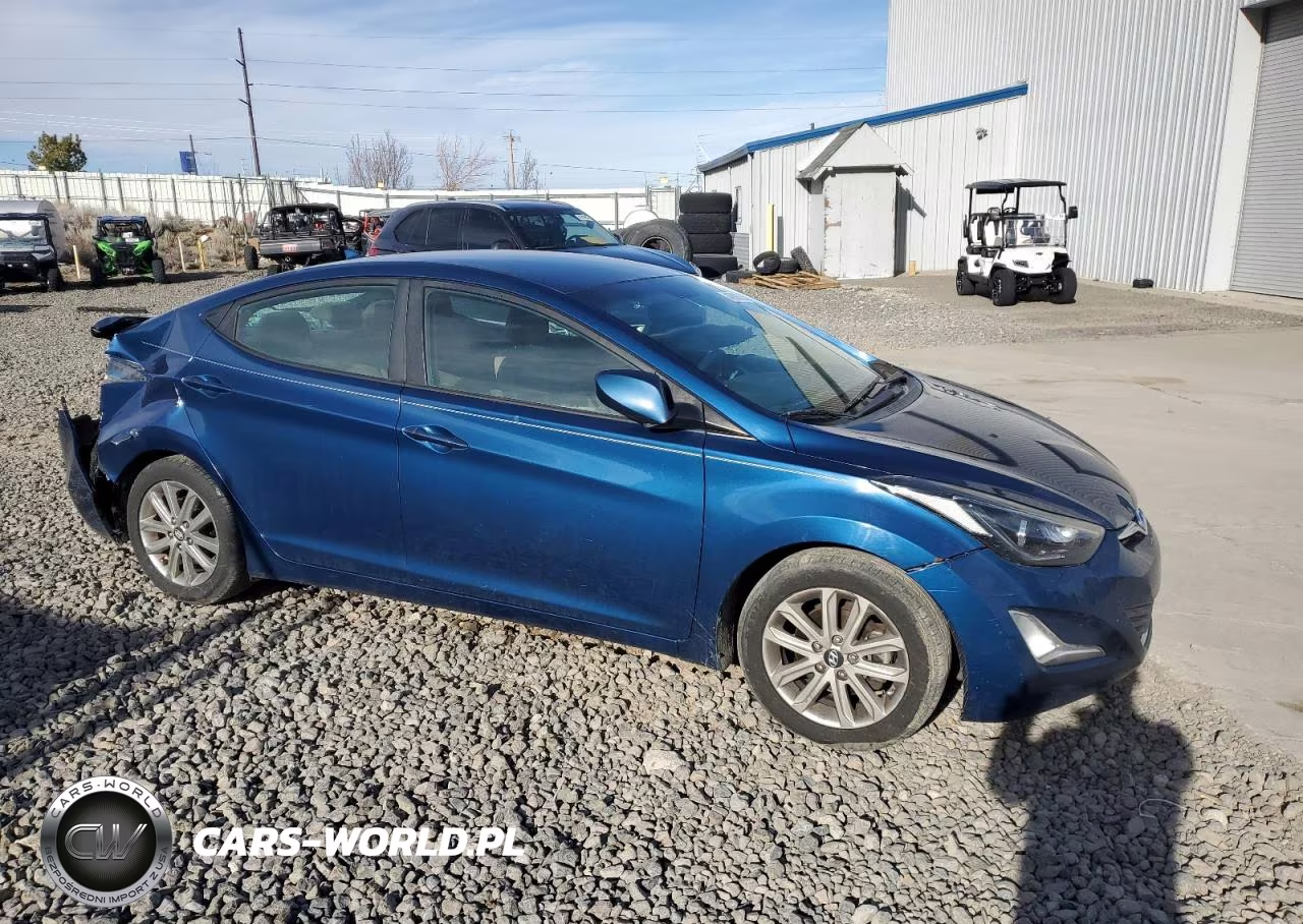2015 Hyundai Elantra Se VIN:KMHDH4AE3FU451416 - 4