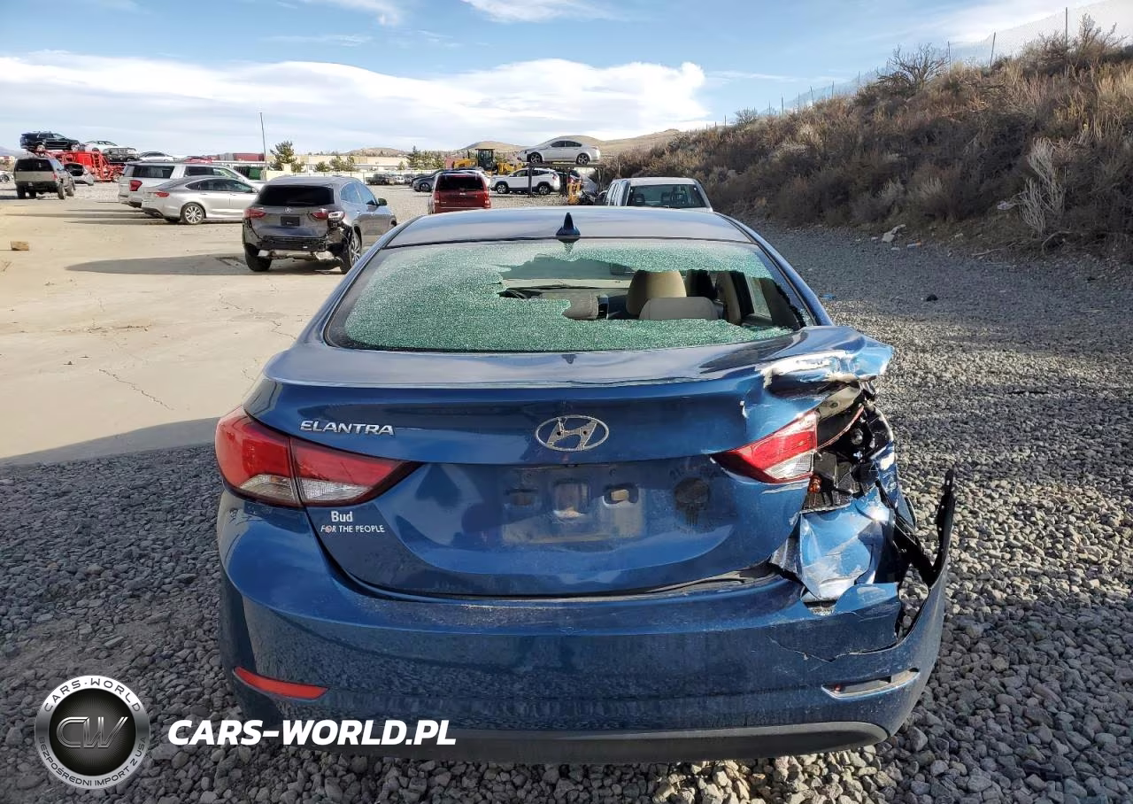 2015 Hyundai Elantra Se VIN:KMHDH4AE3FU451416 - 6