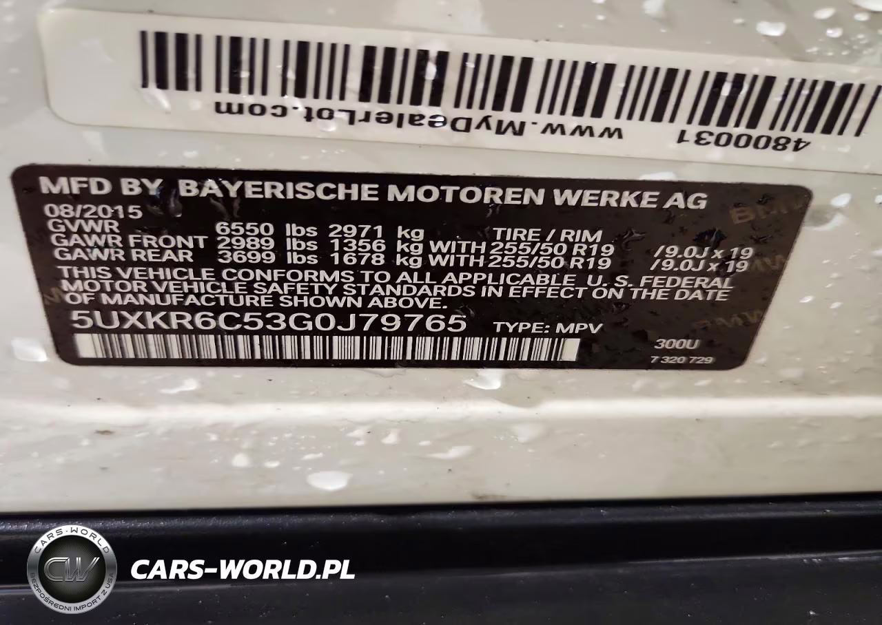 2016 BMW X5 xDrive50I VIN:5UXKR6C53G0J79765 - 14