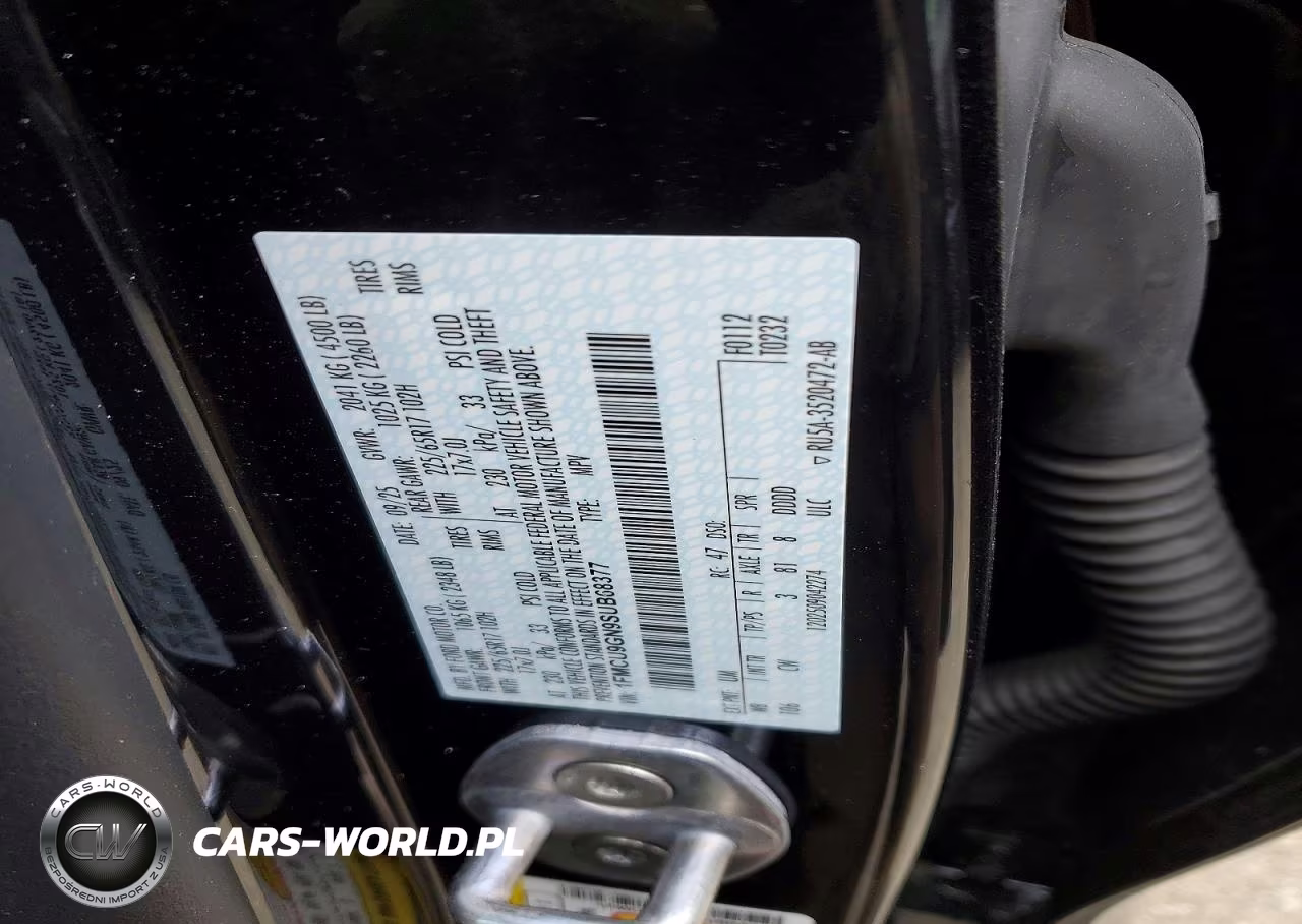 2025 Ford Escape Active VIN:1FMCU9GN9SUB68377 - 13
