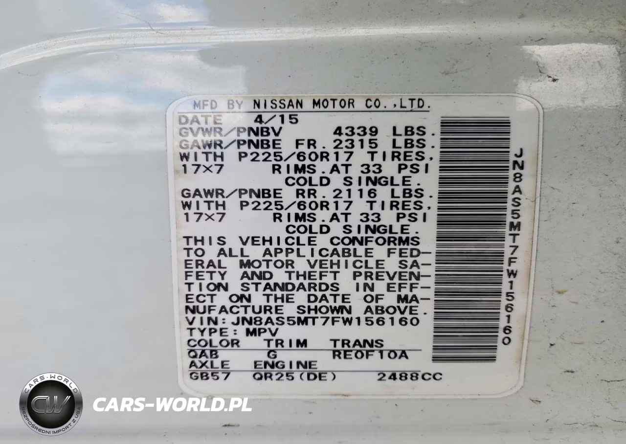 2015 Nissan Rogue Select S VIN:JN8AS5MT7FW156160 - 13
